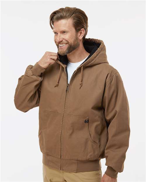 DRI DUCK 5020T Field Khaki — on model side