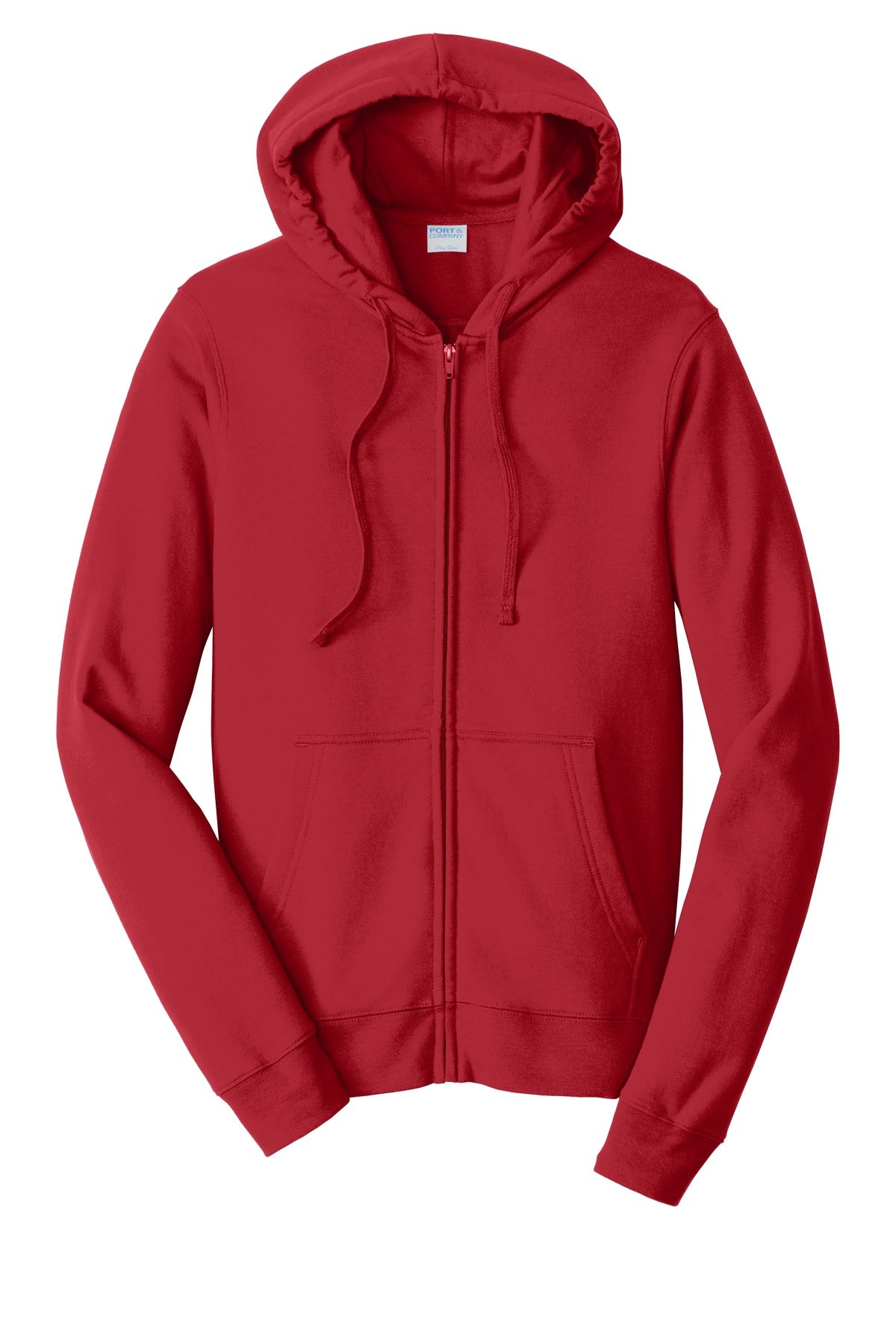 Unisex Fan Favorite Fleece Full-Zip Hoodie - Team Cardinal