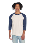 Unisex Premium Blend Raglan Baseball T-Shirt - SW CRM HT/ IN HT
