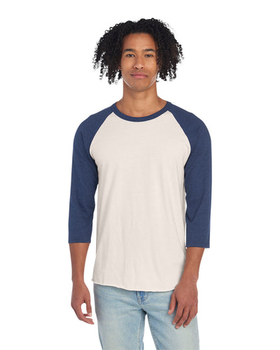 Unisex Premium Blend Raglan Baseball T-Shirt - SW CRM HT/ IN HT