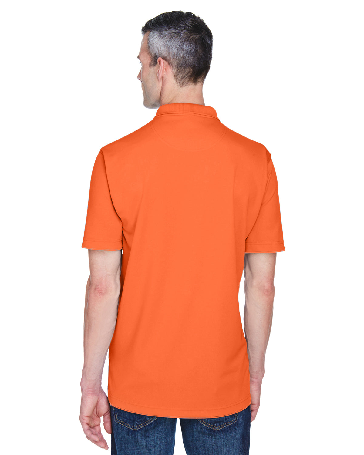 Men's Cool & Dry Stain-Release Performance Polo - Orange