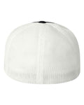 Flexfit 6511 Black/ White — back