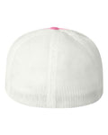 Flexfit 6511 Pink/ White — back