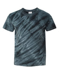 Youth One Color Tiger Stripe T-Shirt - Black