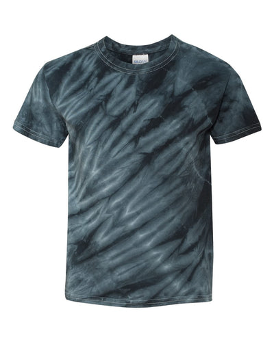 Youth One Color Tiger Stripe T-Shirt - Black
