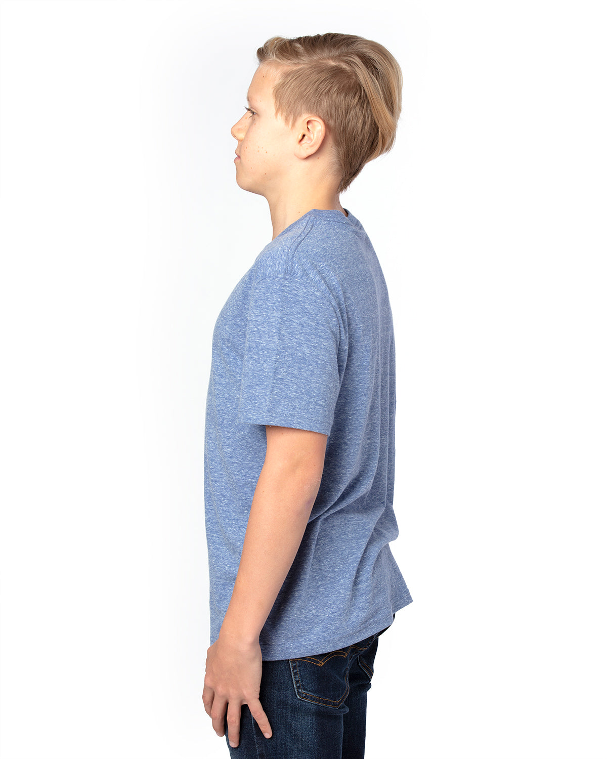 Youth Triblend T-Shirt - Navy Triblend