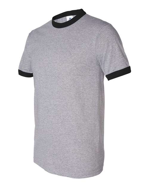 Augusta Sportswear 710 Athletic Heather/ Black — side
