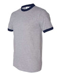 Augusta Sportswear 710 Athletic Heather/ Navy — front