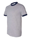 Augusta Sportswear 710 Athletic Heather/ Navy — side