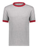 Athletic Heather / Red