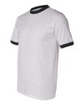 Augusta Sportswear 710 White/ Black — side