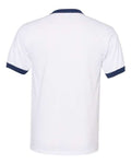 Augusta Sportswear 710 White/ Navy — back