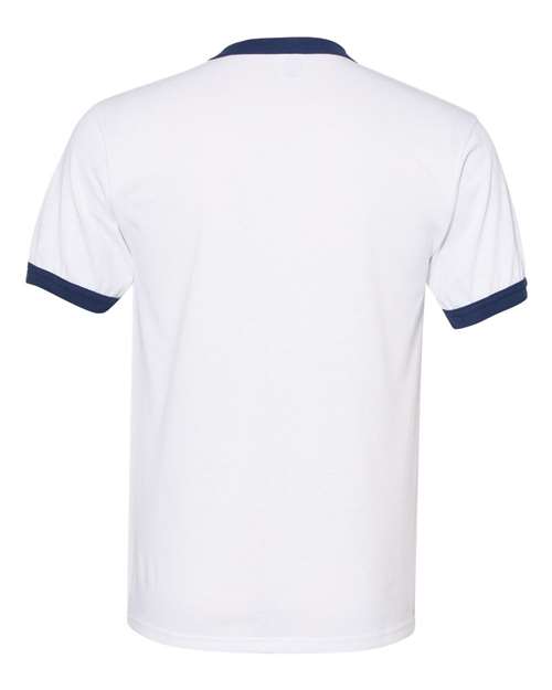Augusta Sportswear 710 White/ Navy — back