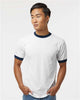 White / Navy