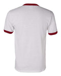 Augusta Sportswear 710 White/ Red — back
