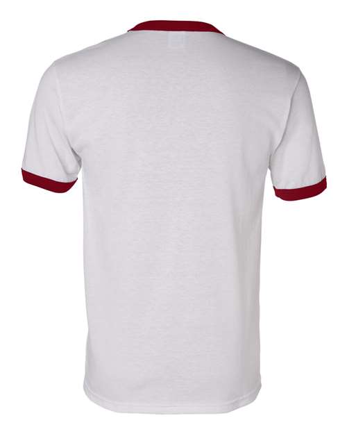 Augusta Sportswear 710 White/ Red — back