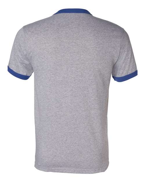 Augusta Sportswear 710 Athletic Heather/ Royal — back