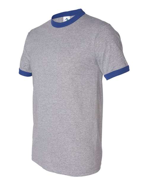 Augusta Sportswear 710 Athletic Heather/ Royal — front