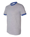 Augusta Sportswear 710 Athletic Heather/ Royal — side