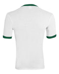 Augusta Sportswear 710 White/ Dark Green — back