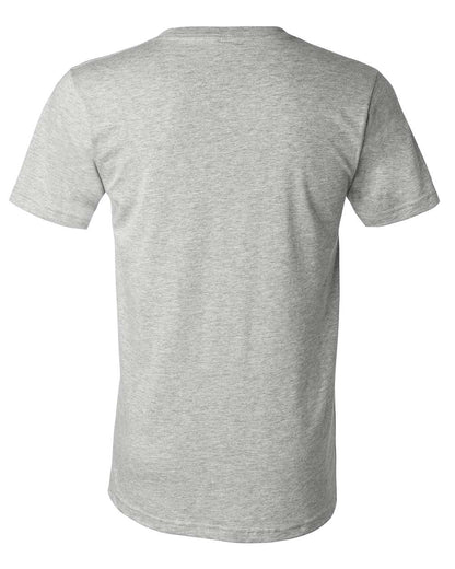Unisex Jersey Short-Sleeve V-Neck T-Shirt - Heather Athletic