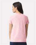 Gildan 2000L Light Pink — on model back