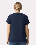 Gildan 2000L Navy — on model back