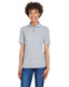 UltraClub 8541 - Women's Whisper Piqué Polo - Heather Gray