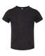 Bella + Canvas 3413T - Toddler Triblend Short-Sleeve T-Shirt - Charcoal Black Triblend