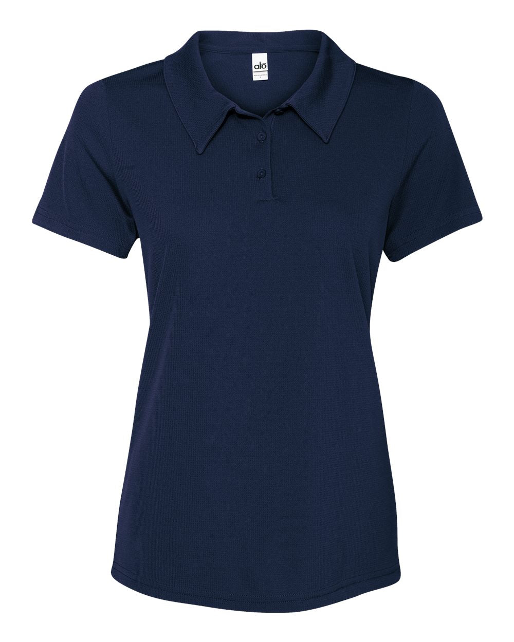 Women's Performance 3-Button Mesh Sport Shirt - Sport Dark Navy