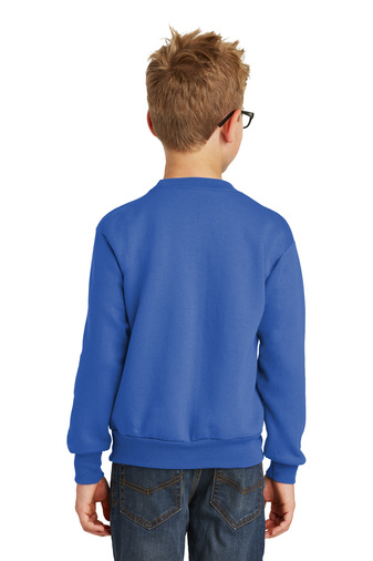 Youth Core Fleece Crewneck Sweatshirt - Royal Blue