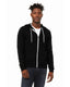 Bella + Canvas 3739 - Unisex Poly-Cotton Sponge Fleece Full-Zip Hoodie - Dtg Black