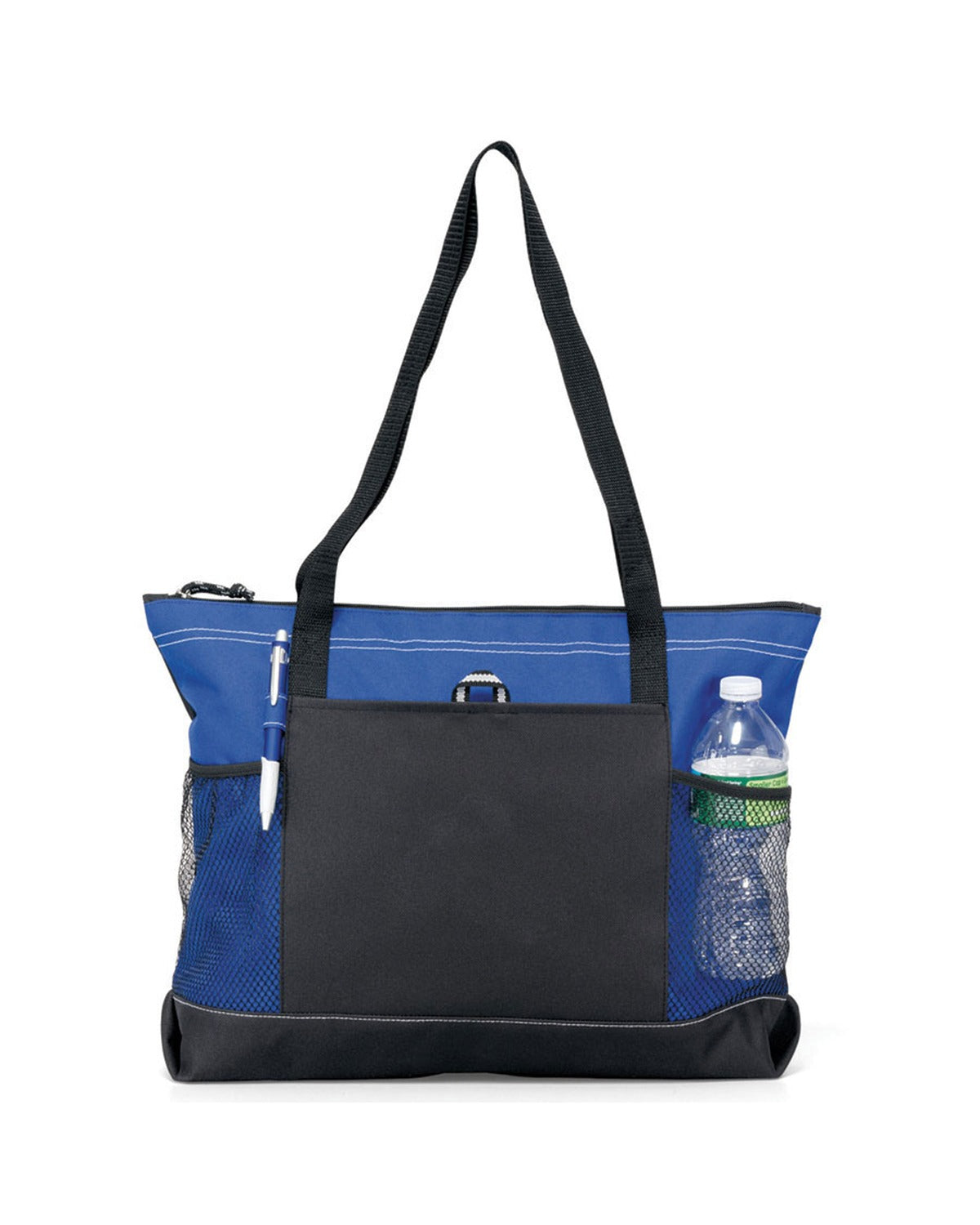 Select Zippered Tote - Royal Blue