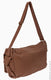 Authentic Pigment 1908 - Pigment-Dyed Raw-Edge Messenger Bag - Java