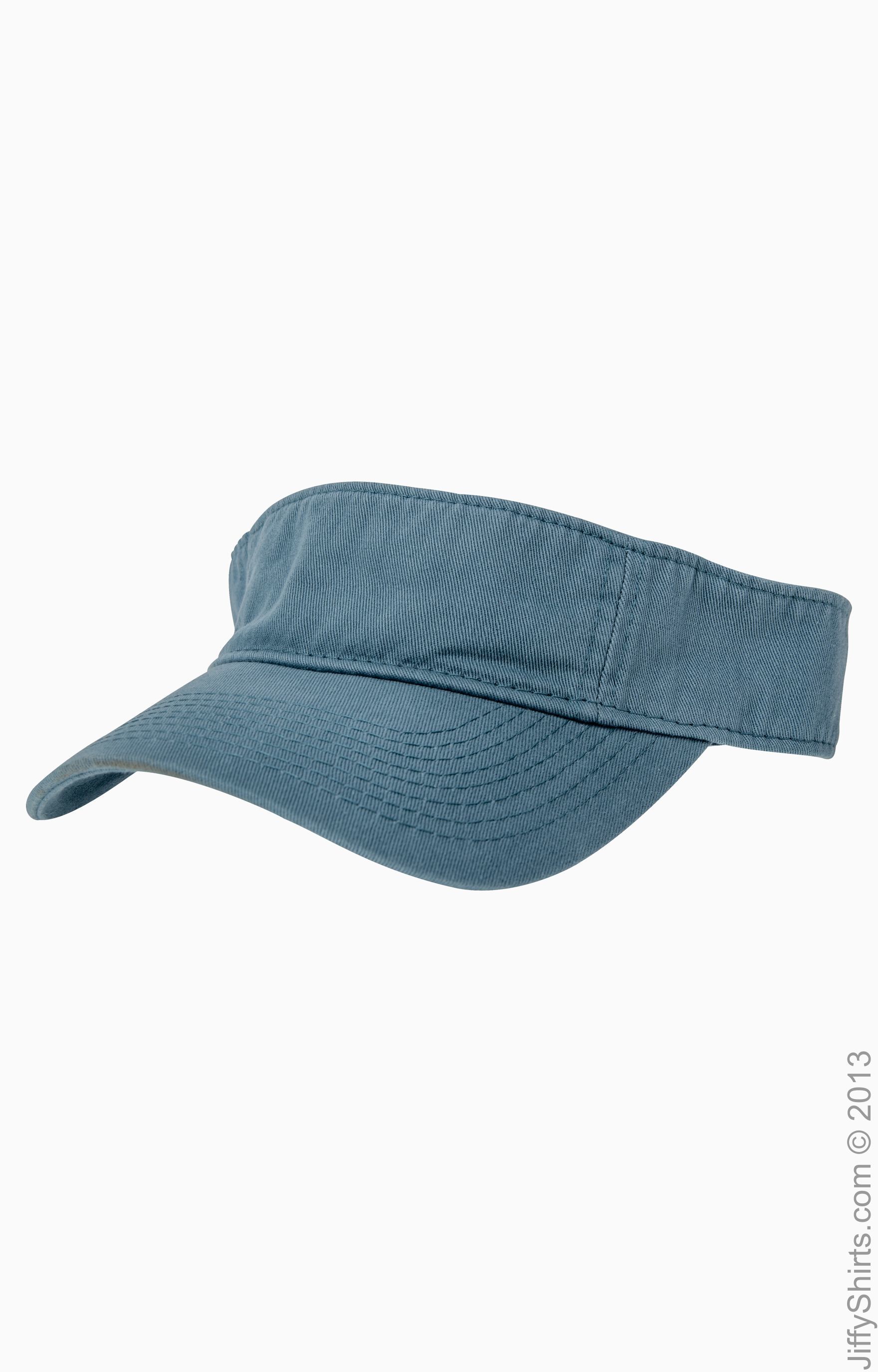 Direct-Dyed Twill Visor - Bluegrass