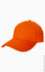Big Accessories BX020 - 6-Panel Structured Twill Cap - Orange