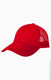 Big Accessories BX019 - 6-Panel Structured Trucker Cap - Red