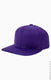 Yupoong 6089 - Unisex 6-Panel Structured Flat Visor Classic Snapback - Purple