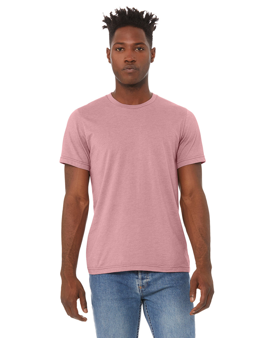 Unisex Heather CVC T-Shirt - Heather Orchid