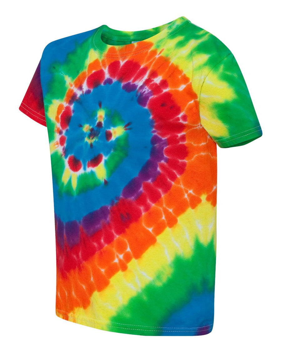 Youth Multi-Color Spiral T-Shirt - Michelangelo