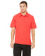 All Sport M1709 - Unisex Performance Three-Button Mesh Polo - Sport Red
