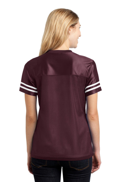 Women's PosiCharge Replica Jersey - Maroon / White