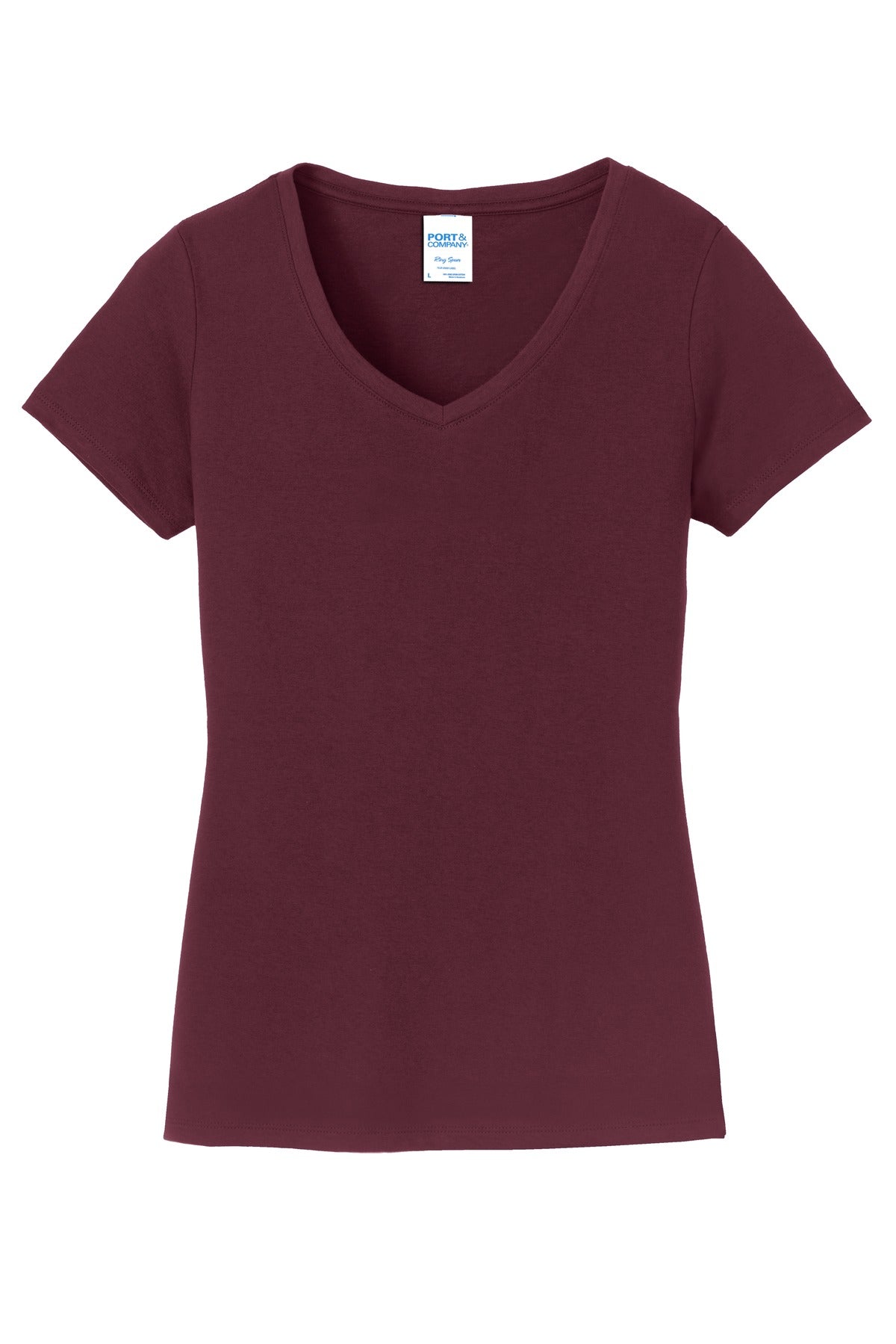 Women's Fan Favorite V-Neck Tee - Athletic Mar