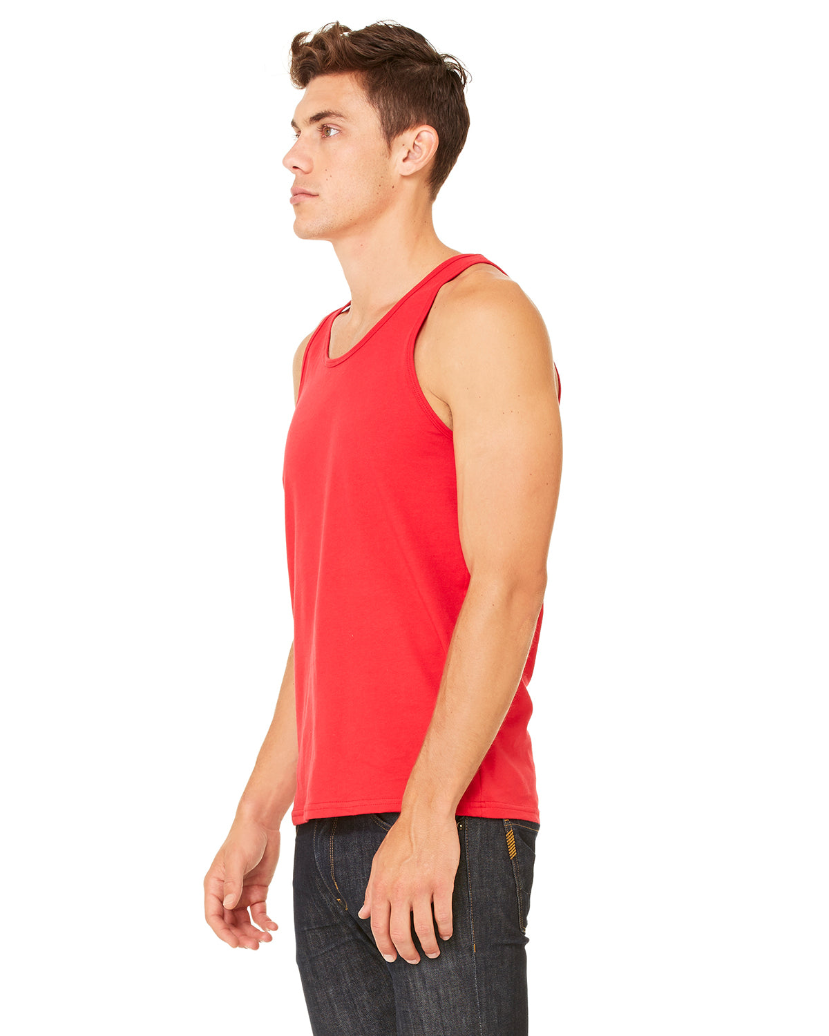 Unisex Jersey Tank - Red
