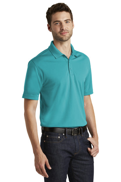 Unisex Dry Zone UV Micro-Mesh Polo - Aquamarine