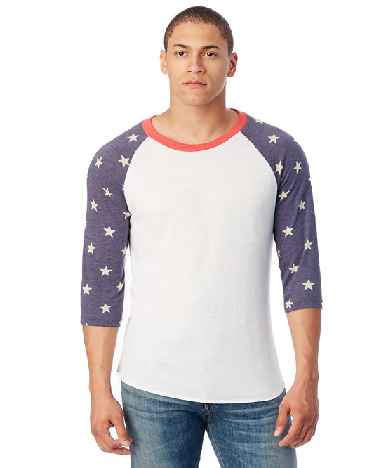 Unisex Baseball Eco-Jersey��� T-Shirt - Stars