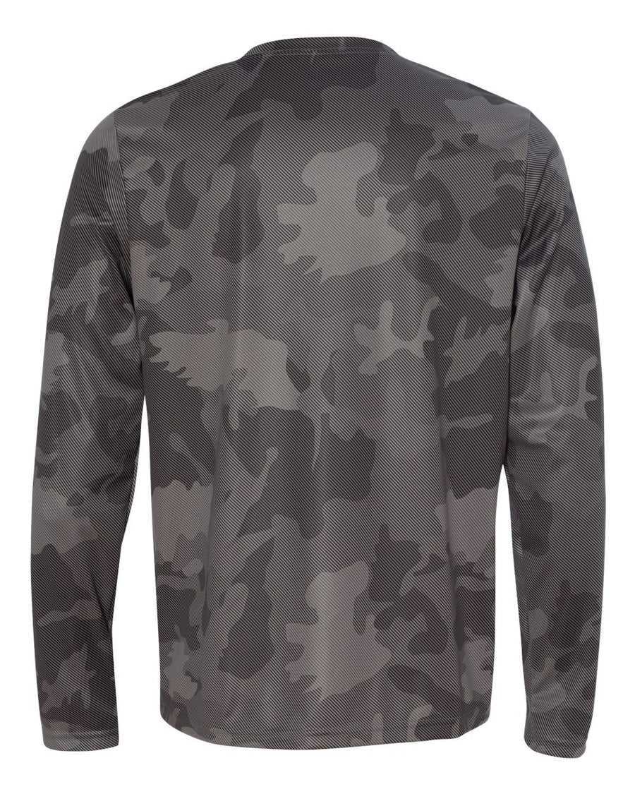 Unisex Performance Long-Sleeve T-Shirt - Sport Graphite Laser Camo
