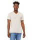 Bella + Canvas 3415C - Unisex Triblend V-Neck T-Shirt - Cement Triblend