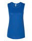 Bella + Canvas B8803 - Women's Flowy Scoop Muscle Tank - True Royal