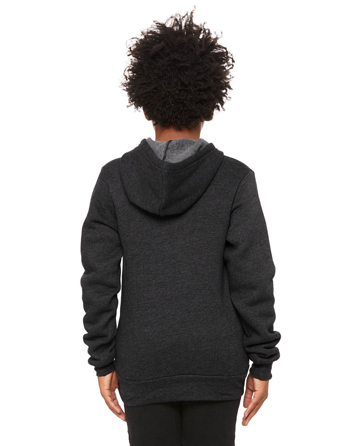 Youth Sponge Fleece Pullover Hoodie - Heather Dark Gray